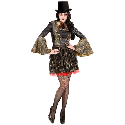 Halloween Kostüm Damen Vampir Gothic