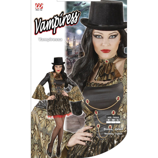 Halloween Kostüm Damen Vampir Gothic