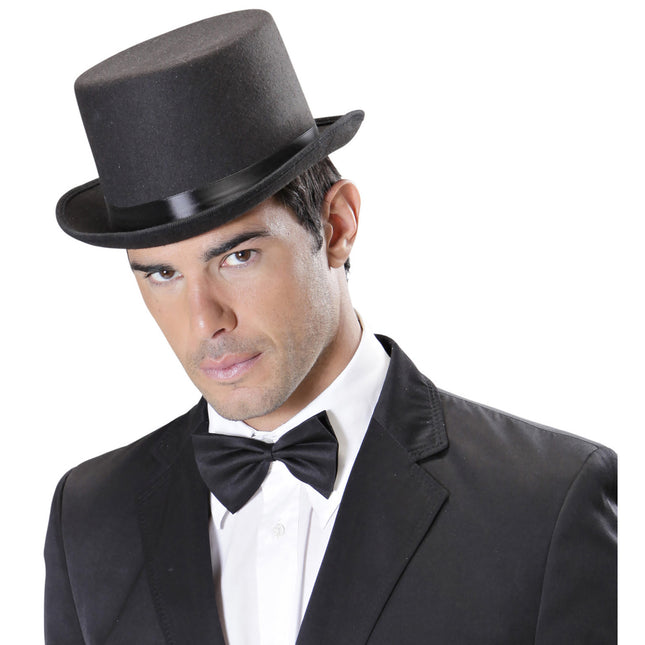 Schwarzer High Hat Filz