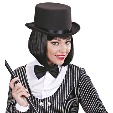 Schwarzer High Hat Filz