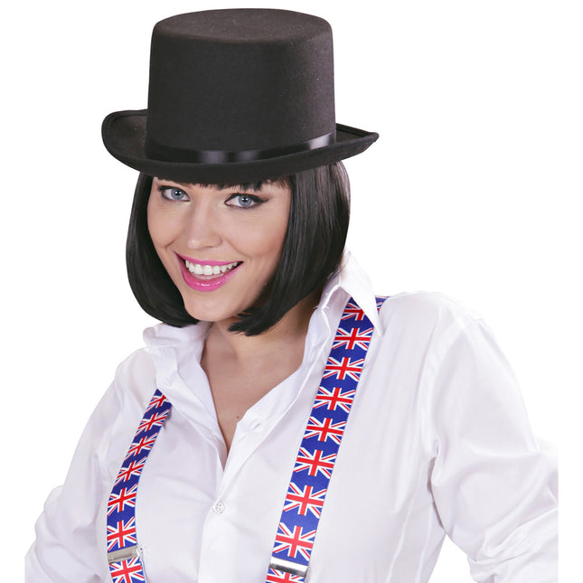 Schwarzer High Hat Filz