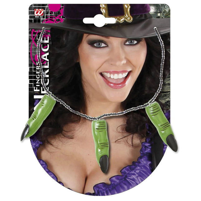 Halloween Halskette mit Fingern