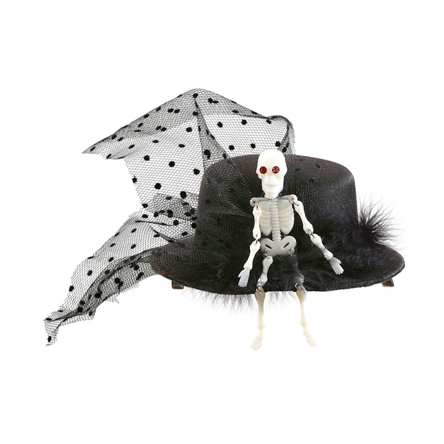 Halloween Hut Skelett