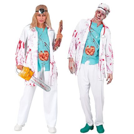Halloween Kostüm Zombie Arzt