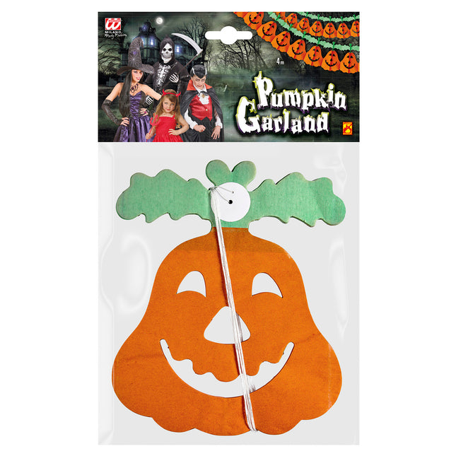 Halloween Girlande Kürbisse 4m