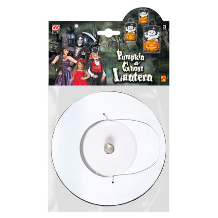 Halloween Laterne Kürbis und Geist