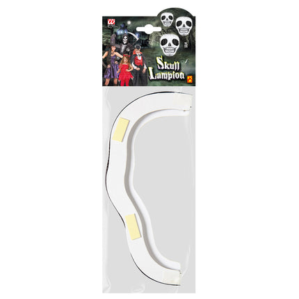 Halloween Lampion Totenkopf Rund