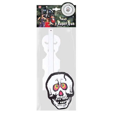 Weißer Fächer-Totenkopf 50cm