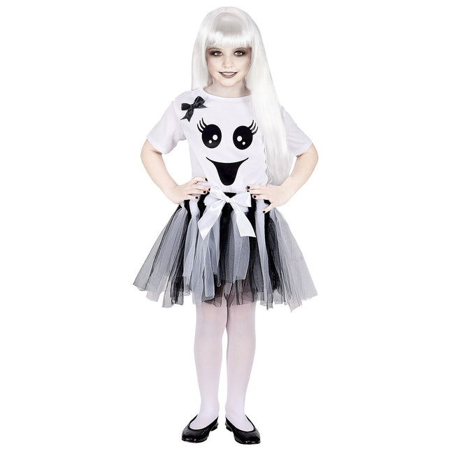 Halloween Kleid Mädchen Skelett