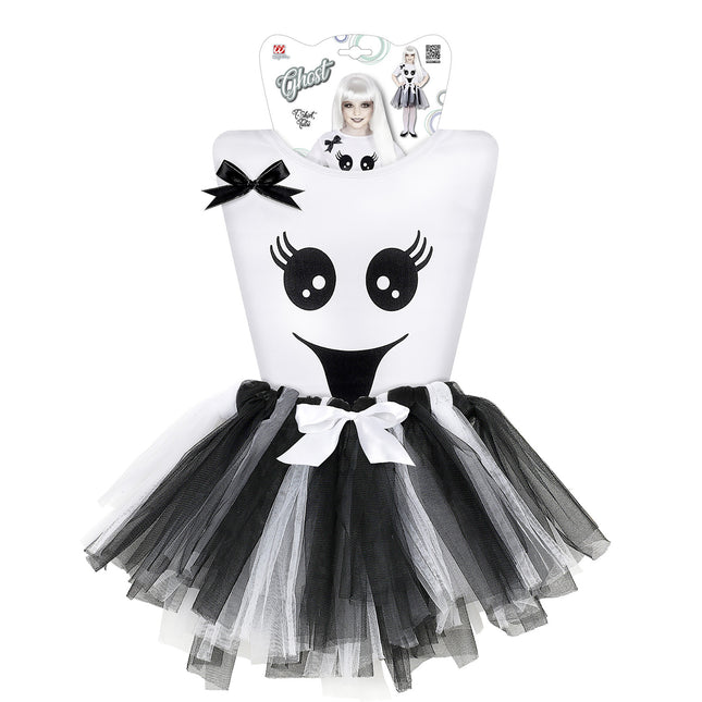 Halloween Kleid Mädchen Skelett