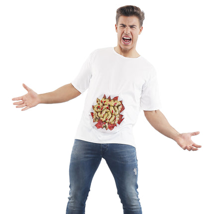 Halloween Shirt Männer Eingeweide
