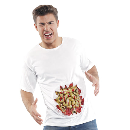 Halloween Shirt Männer Eingeweide