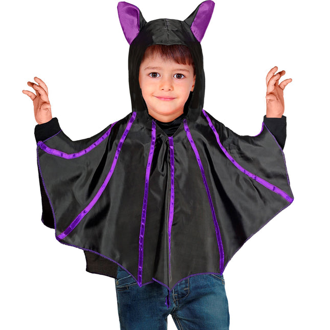 Fledermaus Poncho Kind