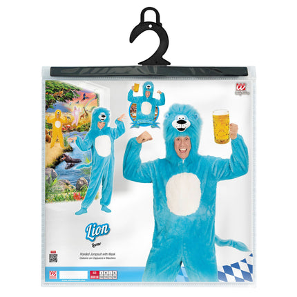 Lion Jumpsuit Türkis 1.75m