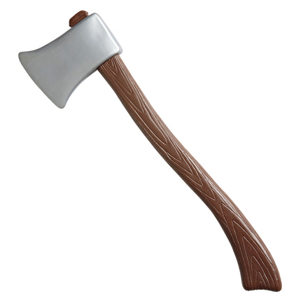 Braunes Fake Axt Holz 60cm