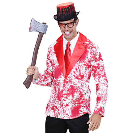 HOLZAXT MIT BLUT