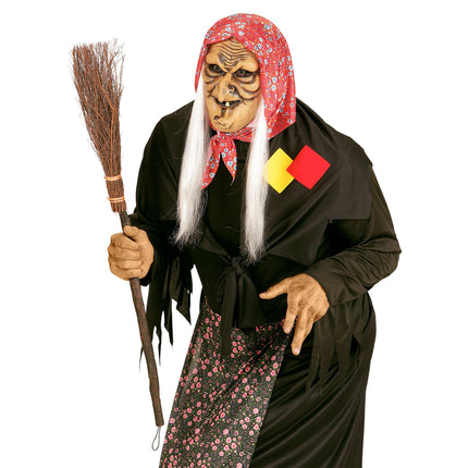 Brauner Hexenbesen 90cm