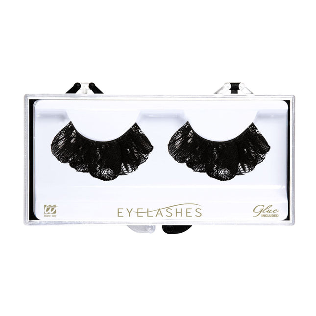 Schwarze Fake Lashes Spitze