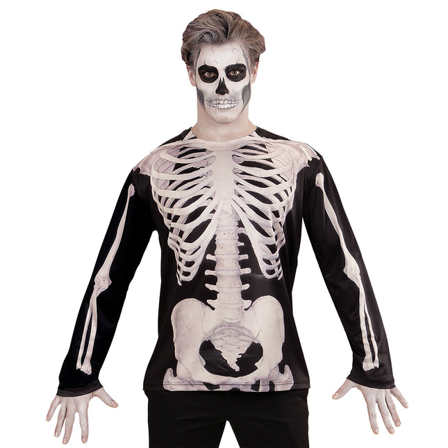 Halloween Shirt Herren Skelett