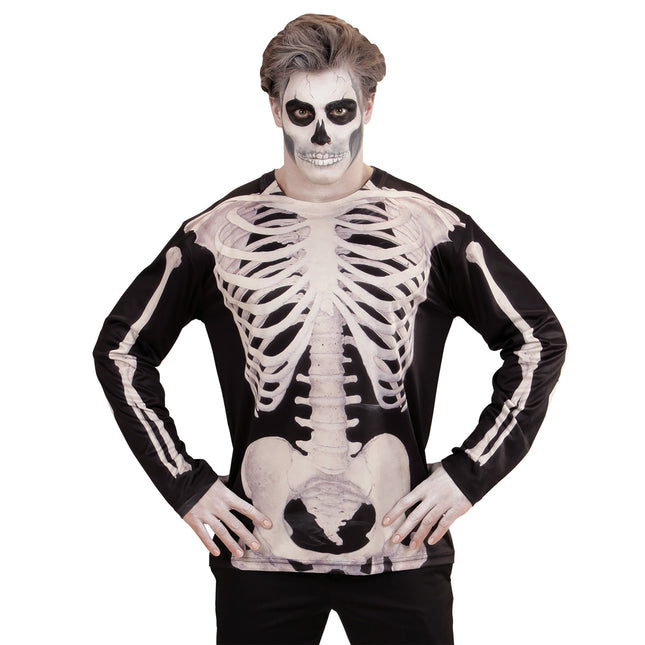 Halloween Shirt Herren Skelett