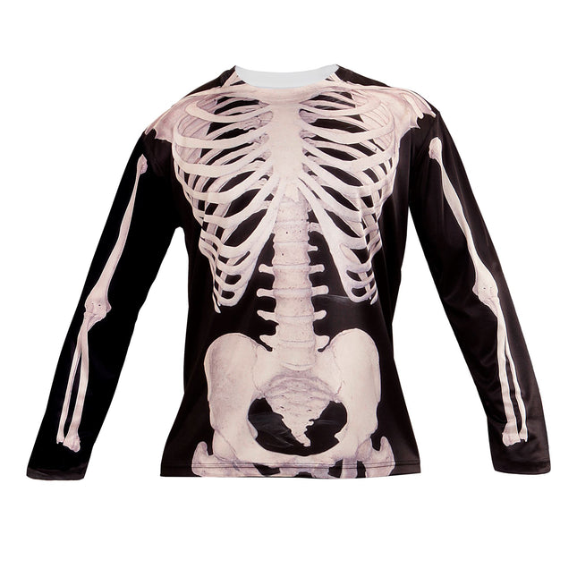 Halloween Shirt Herren Skelett
