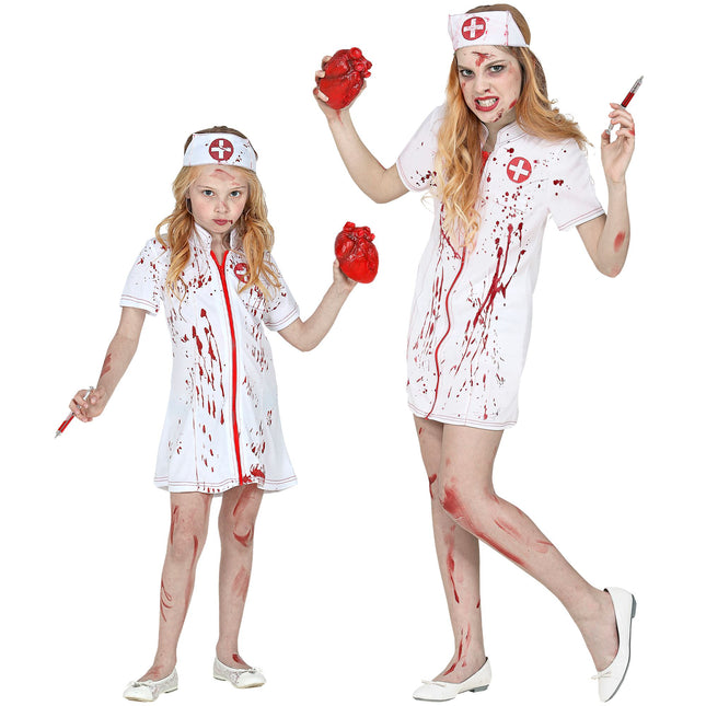 Krankenschwester Kostüm Girl 2 Stück