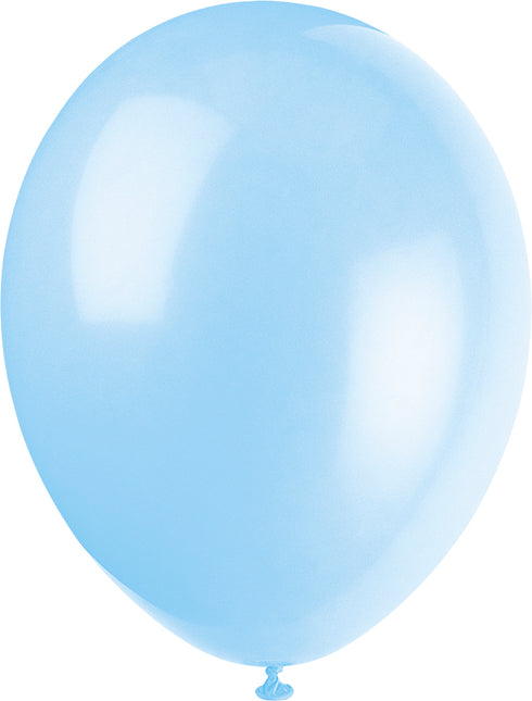12" Premium-Latex-Ballons, 10 Stück - Pastellfarben sortiert