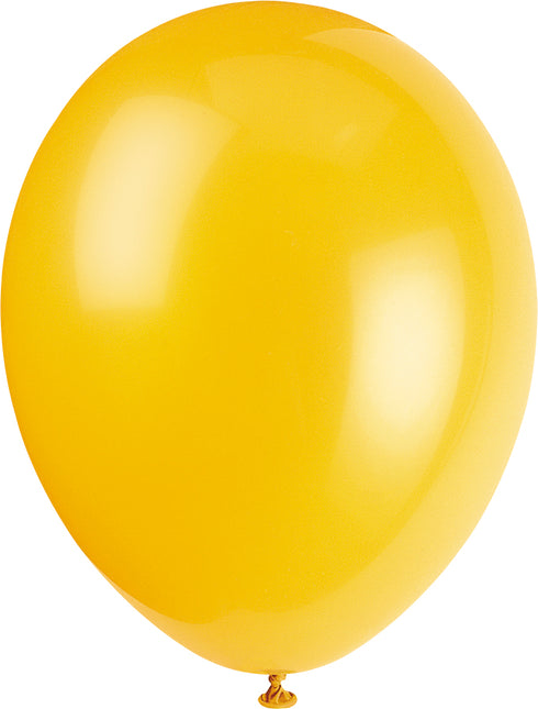 12" Premium-Latex-Ballons, 10 Stück - Pastellfarben sortiert
