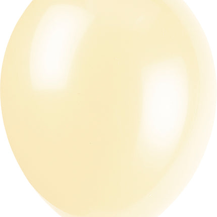 Bunte Ballons Pastellglanz 30cm 10Stk