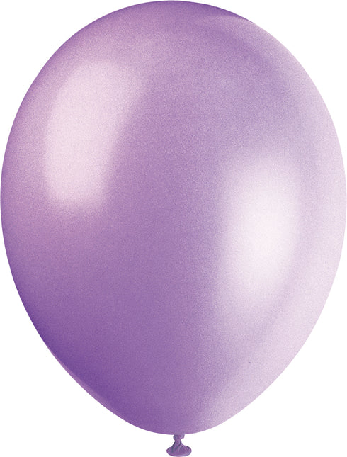 12" Premium-Latex-Ballons, 10 Stück - Pastellfarben sortiert