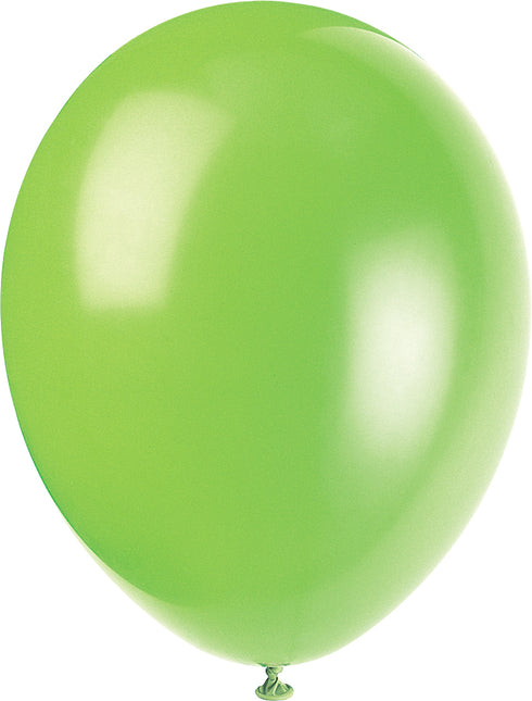 12" Premium-Latex-Ballons, 10 Stück - Pastellfarben sortiert