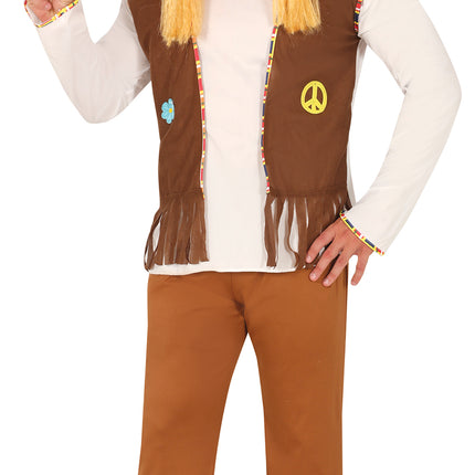 Hippie Kostüm Braun