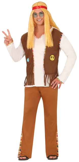 Hippie Kostüm Braun
