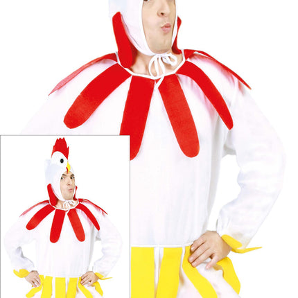 Hühneranzug Weiß