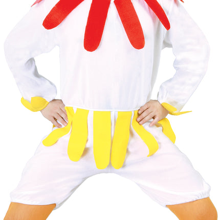 Hühneranzug Weiß