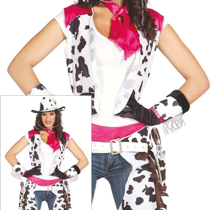 Cowgirl Kostüm Rosa