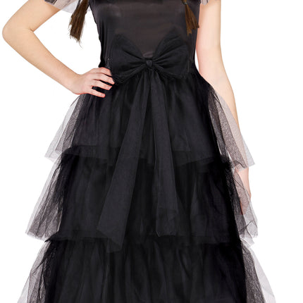 Halloween Jurk Zwart Dames Gotich Queen