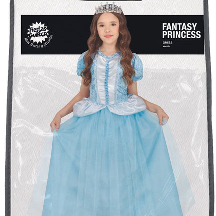 Prinzessin Kleid Blau Mädchen