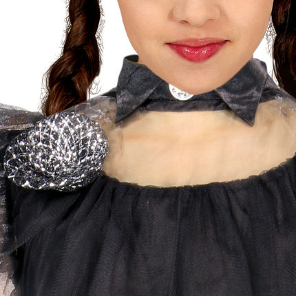 Halloween Jurk Zwart Kind Gotic Queen