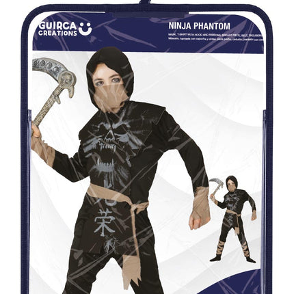 Ninja Kostuum Kind Geest