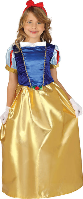 Prinzessinnenkleid Blau Gelb