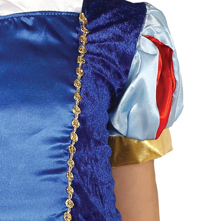 Prinzessinnenkleid Blau Gelb