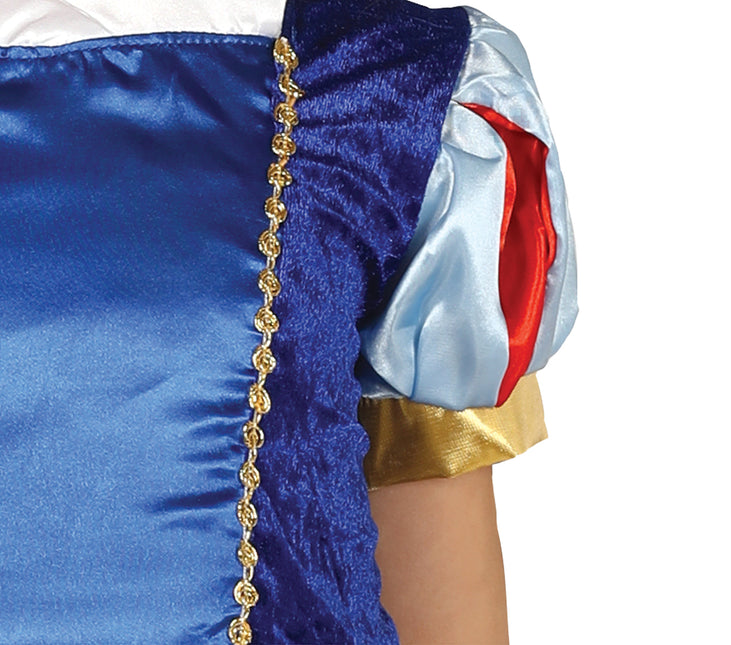 Prinzessinnenkleid Blau Gelb