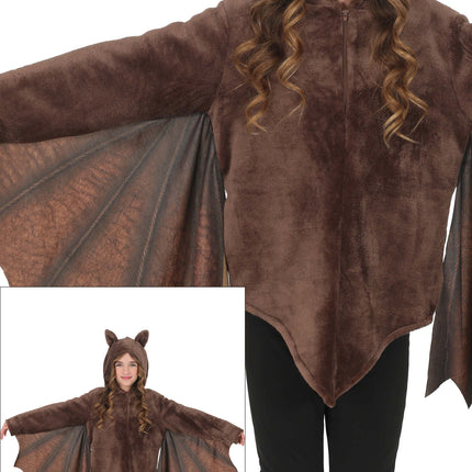 Halloween Kostuum Bruin Kind Vleermuis