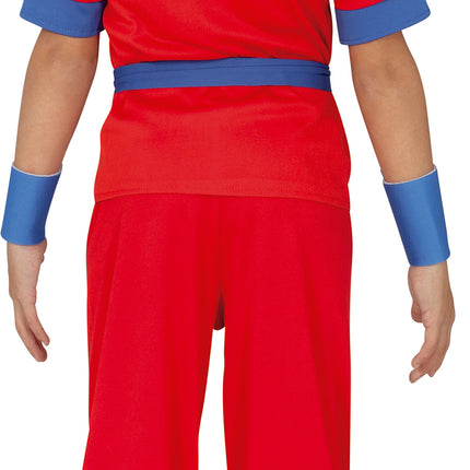 Goku Kostüm Dragon Ball Z Kind Rot