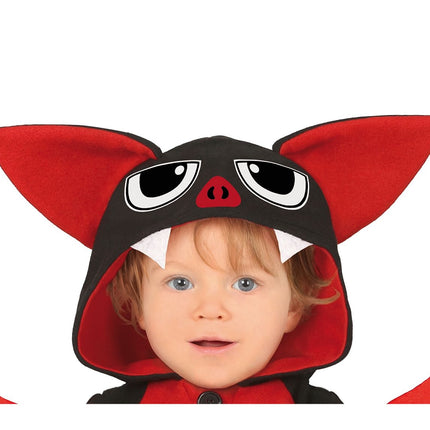 Fledermaus Kostüm Baby Rot
