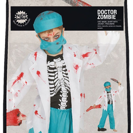 Doktor Halloween Kostüm Kind Zombie
