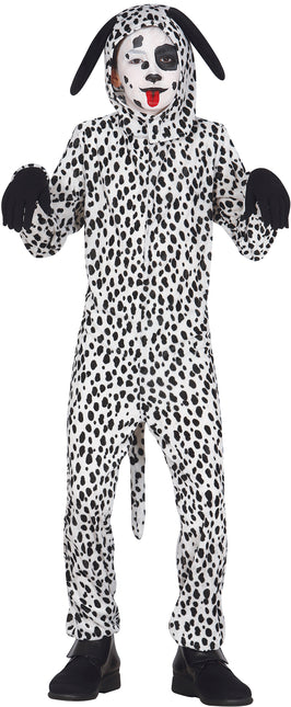 Hunde Onesie Schwarz Weiß Kind