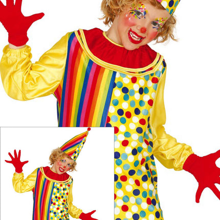 Clown Kostüm Kind Bunt