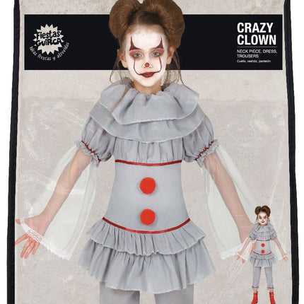 Killer Clown Halloween Kostüm Kind